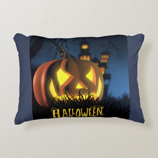 almohadas de lanzamiento de Halloween (Anverso)