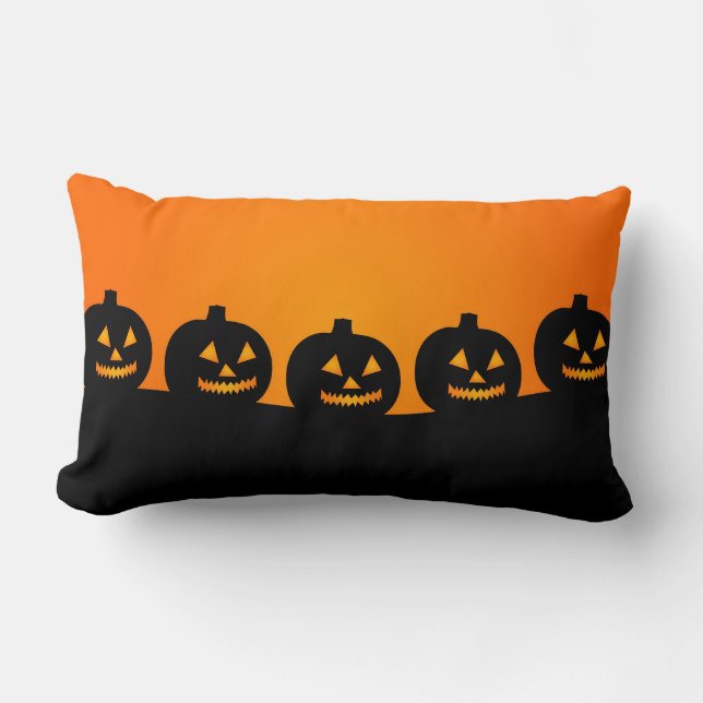 almohadas de lanzamiento de Ilustracion de Hallowe (Anverso)