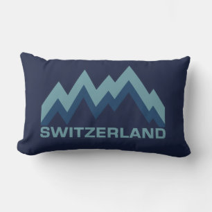 almohadas de lanzamiento de SUIZA