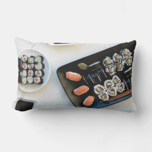 almohadas de lanzamiento de sushi
