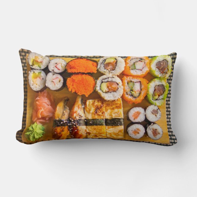 almohadas de lanzamiento de sushi (Anverso)