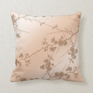 Almohadas de las vides del melocotón que remolina