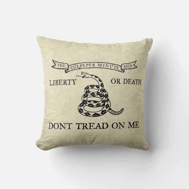 Almohadas de los Minutemen de Culpeper (Anverso)