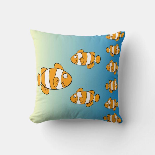 Almohadas de los pescados del payaso (Anverso)