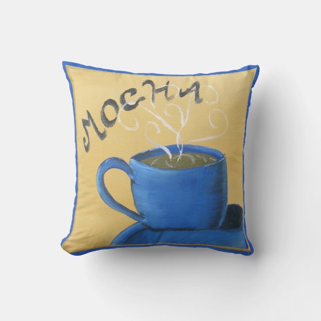 Almohadas de MoJo del americano del café (Anverso)