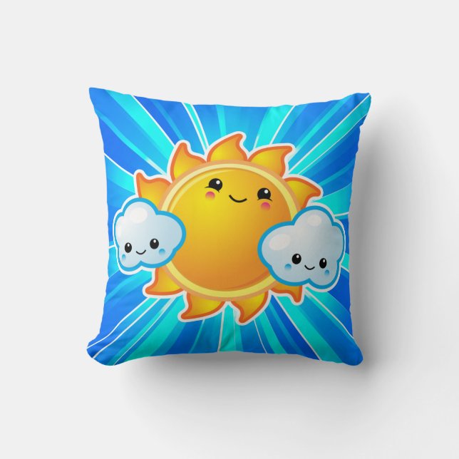 Almohadas de MoJo del americano del día soleado de (Anverso)