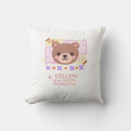almohadas de oso cortado