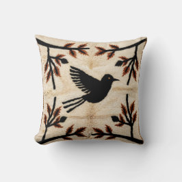 Almohadas de pájaro vintage: Patrones kilim turcos