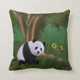 Almohadas de panda cortas