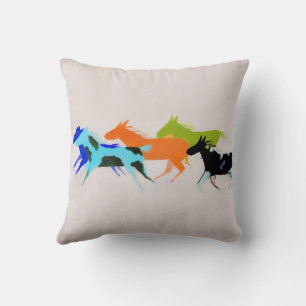 Almohadas de Ponis Pintados