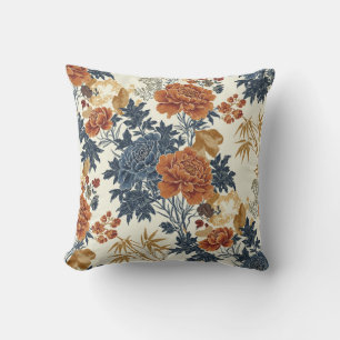 almohadas de rosas de la Vintage Roja