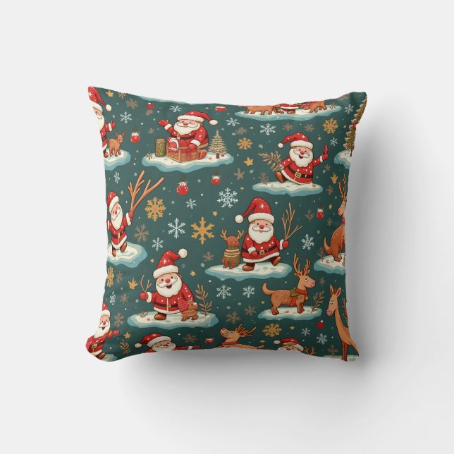 almohadas de santa para navidades (Anverso)