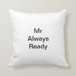 Almohadas de Sr. Always Ready american MoJo