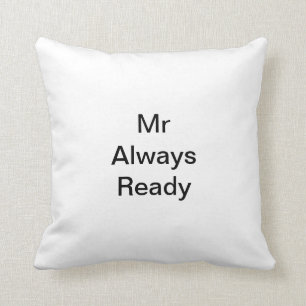 Almohadas de Sr. Always Ready american MoJo