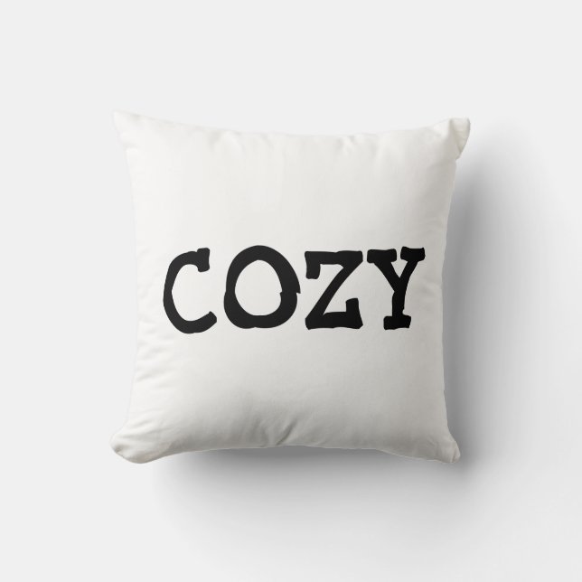 Almohadas de tiro ACOGEDORAS (Anverso)