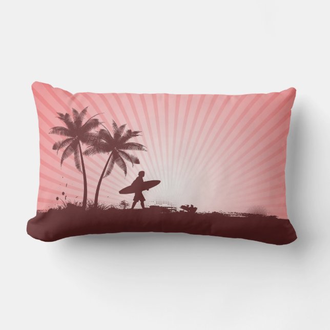 almohadas de tiro Beach Surfer (Anverso)