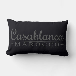 almohadas de tiro de Casablanca