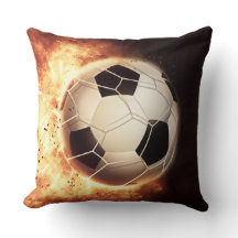almohadas de tiro de goles de fútbol