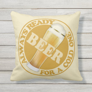 Almohadas de tiro de la CERVEZA