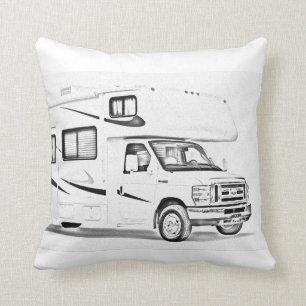 Almohadas de tiro del diseño de "rv"