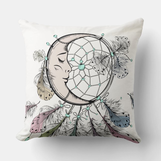 almohadas de tiro Dreamcatcher (Anverso)