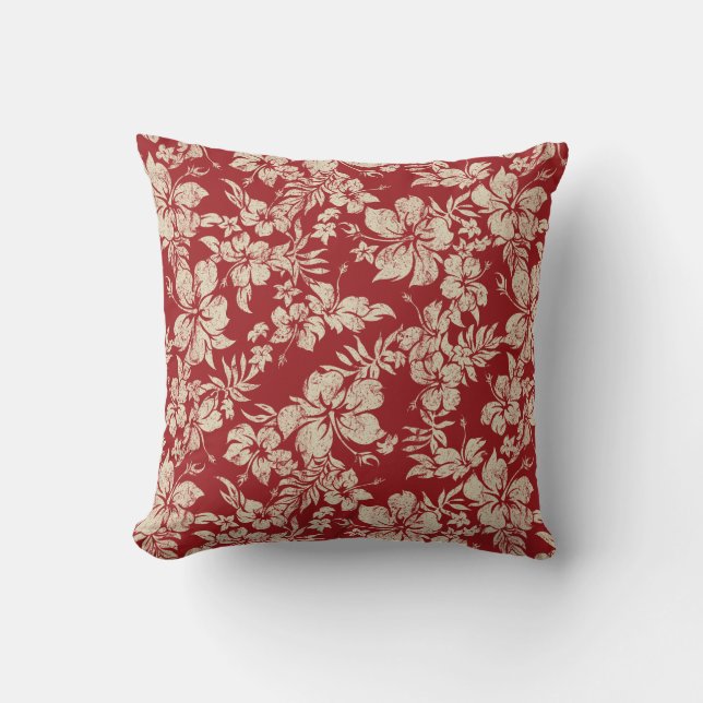 Almohadas decorativas hawaianas de Pareau del (Anverso)