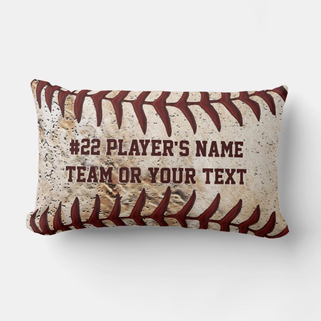 Almohadas del equipo de béisbol Super Cool con TU  (Anverso)