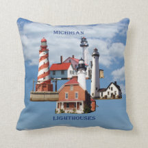 almohadas del faro de Michigan