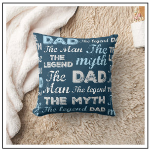 Almohadas elegantes para papá