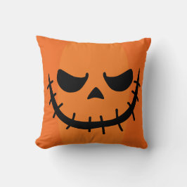 Almohadas espeluznantes - Cara de calabaza