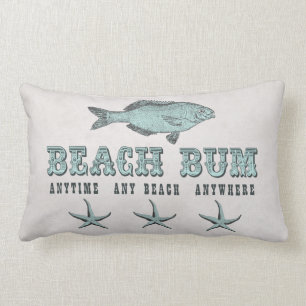 Almohadas estilo vintage Beach Bum
