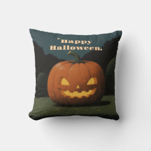 almohadas felices de halloween
