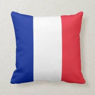 Almohadas francesas de la bandera