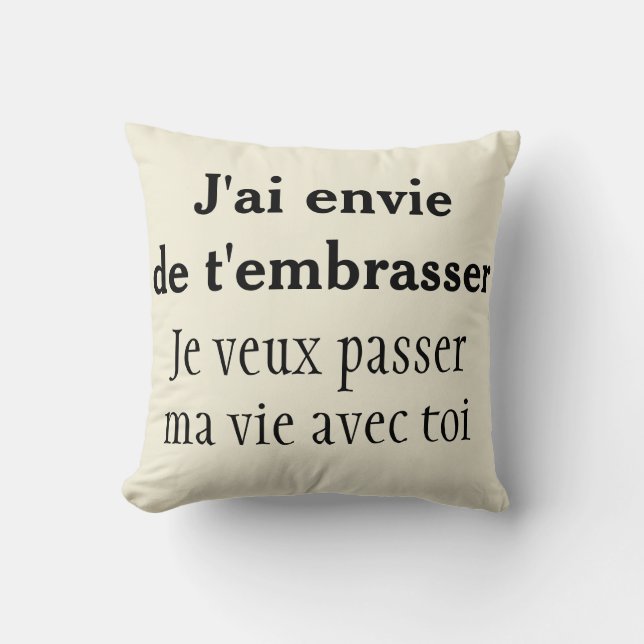 Almohadas francesas - Mezcla de almohadas de diseñ (Anverso)