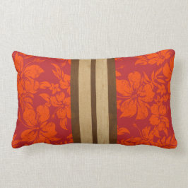 Almohadas hawaianas del Lumbar de la tabla