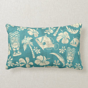 Almohadas hawaianas del Lumbar del batik de la