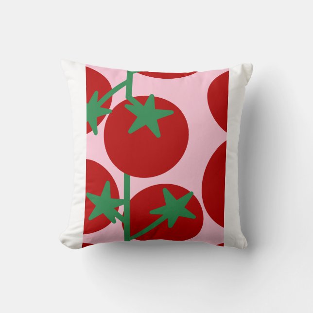 Almohadas logo tomate  (Anverso)