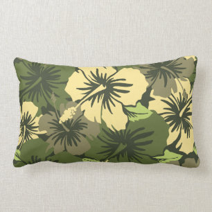 Almohadas lumbares decorativas hawaianas del