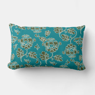 Almohadas lumbares florales tropicales de Kamaole