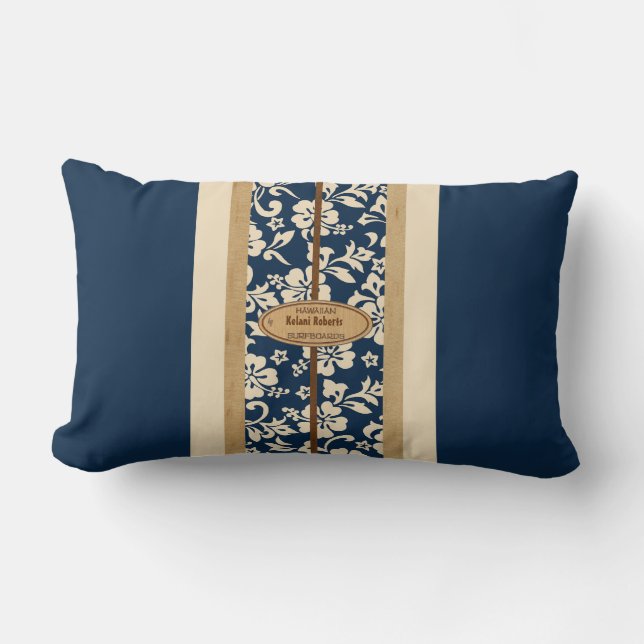 Almohadas lumbares personalizables Mokuleia Surfbo (Anverso)