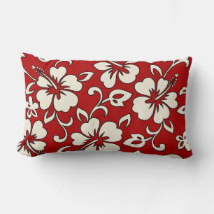 Almohadas lumbares reversibles de hibisco Malia ha