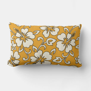 Almohadas lumbares reversibles de hibisco Malia ha