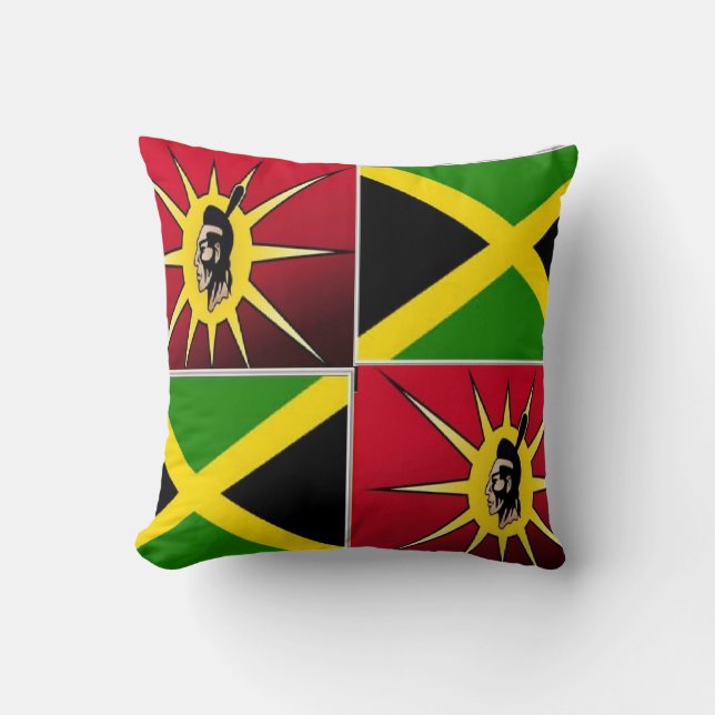 almohadas mojo nativas jamaicanas (Anverso)