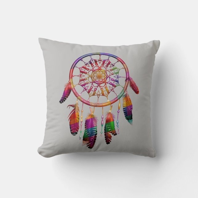ALMOHADAS NATIVE AMERICAN CATCHADOR DE SUEÑOS (Anverso)