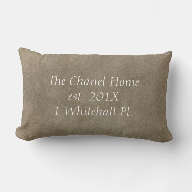 Almohadas para Calentar la Casa - El Hogar Chanel (Anverso)