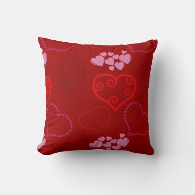 Almohadas para lanzar el Día de San Valentín de Re (Anverso)