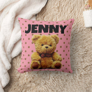 ALMOHADAS PERSONALIZADAS DE OSO PARA HABITACIÓN DE