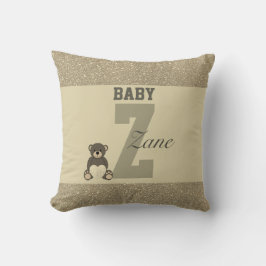 almohadas personalizadas de tipografía