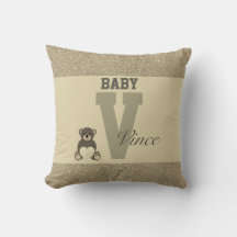 almohadas personalizadas de tipografía