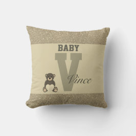 almohadas personalizadas de tipografía